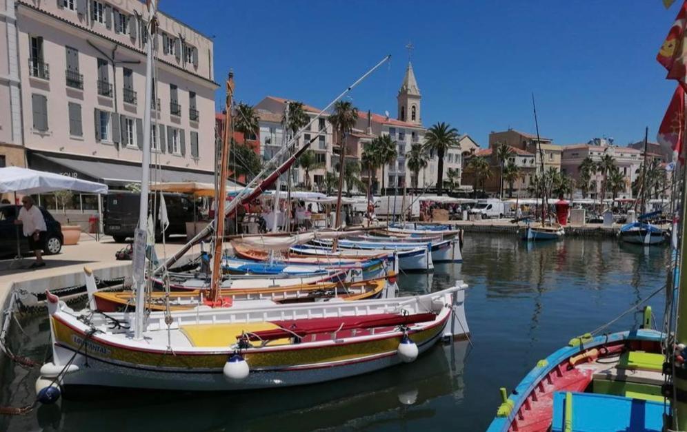 Charmant Studio Climatise Pinede 1 Min De La Mer Sanary-sur-Mer Bagian luar foto
